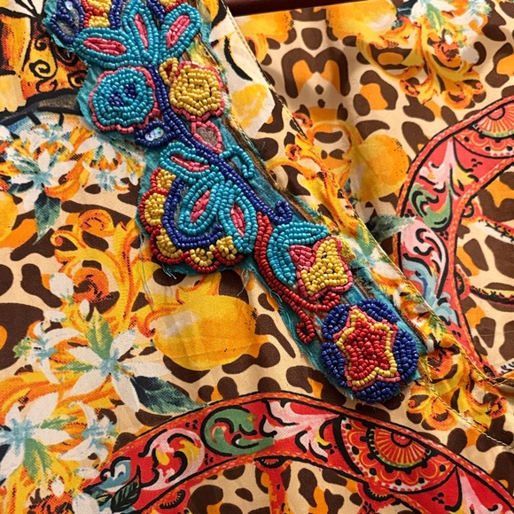 Antica Sortoria Multicolor Printed Maxi Dress - Picture 4 of 4